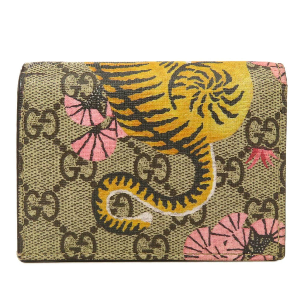 Gucci Bengal Wallet Bi coin purse fold Black